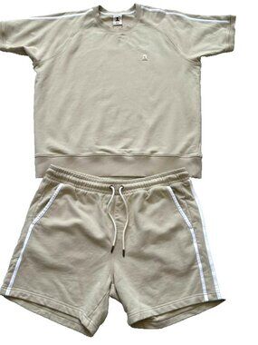 Dandy Del Mar Marseille French Terry Raglan Pullover & Shorts 2XL Ginger SET